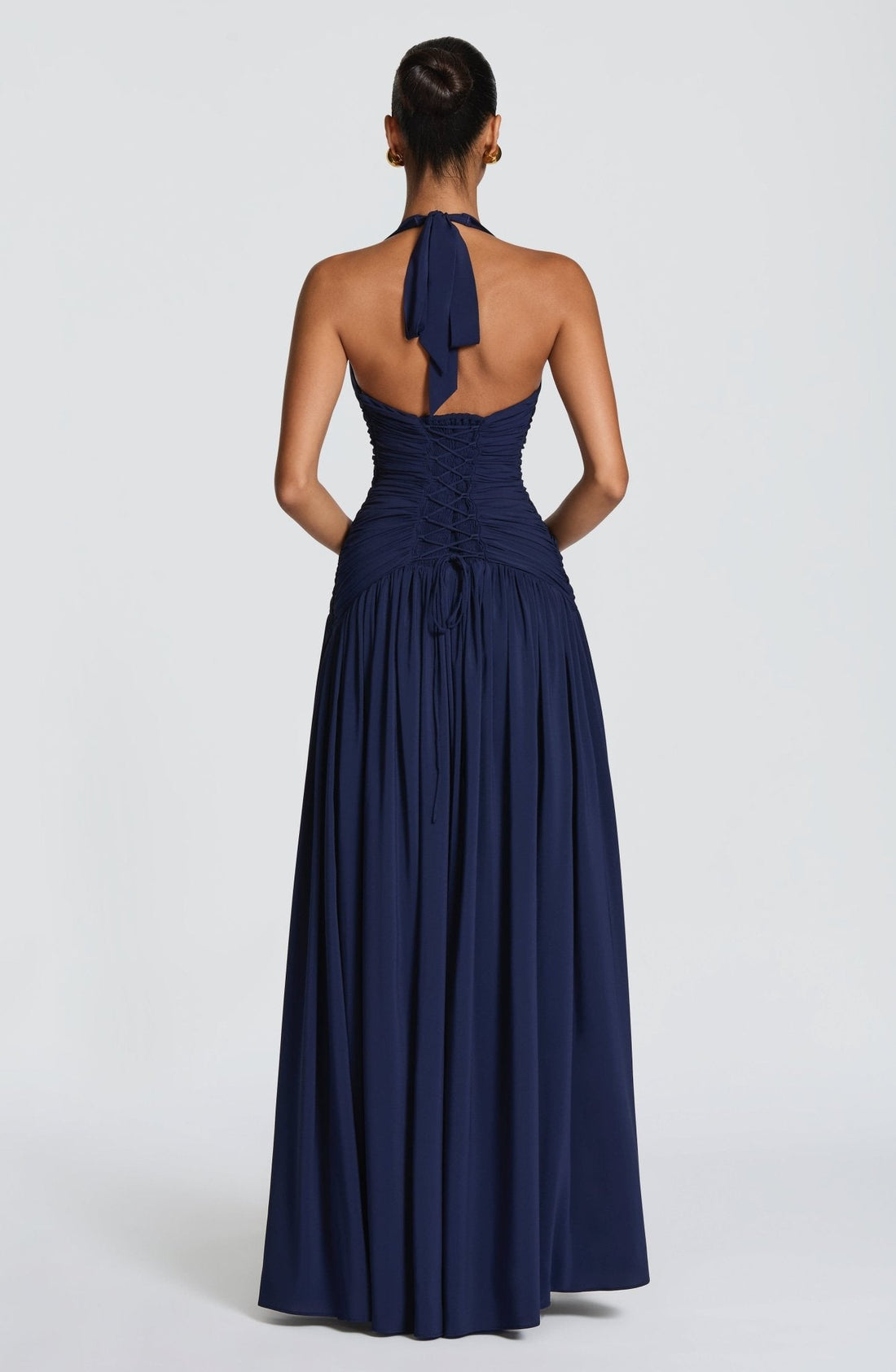 Amaris Maxi Elbise - Lacivert