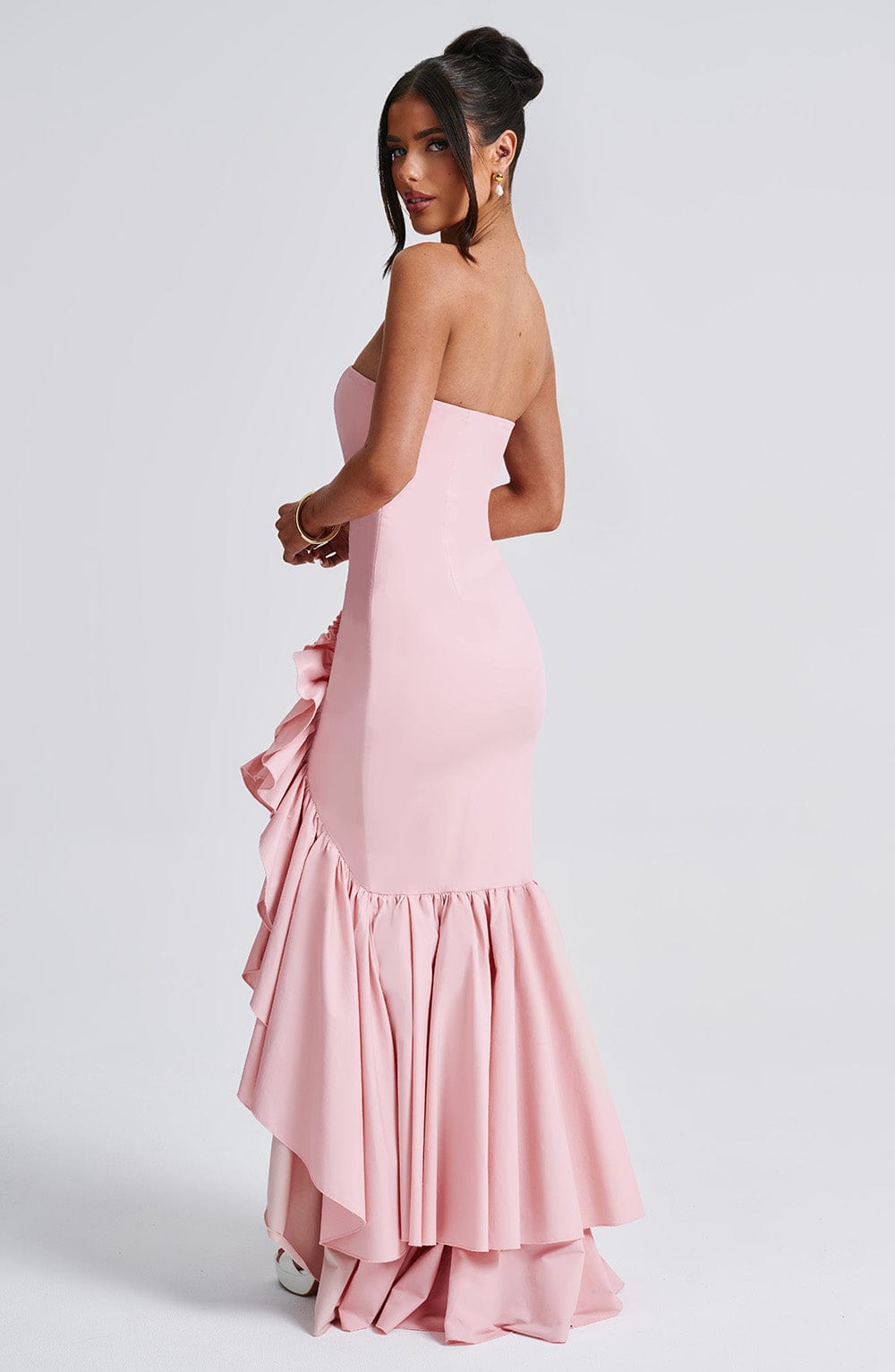 Angelina Maksi Elbise - Pembe