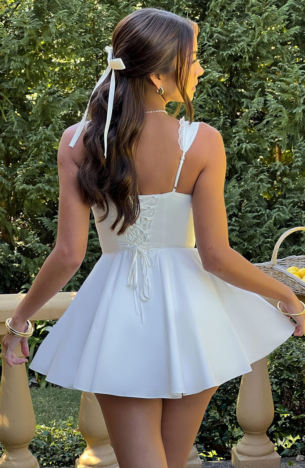 Antonella Minikleid - Elfenbein