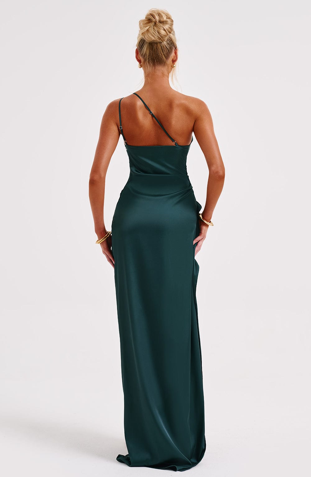 Ariel Maxikleid – Smaragdgrün