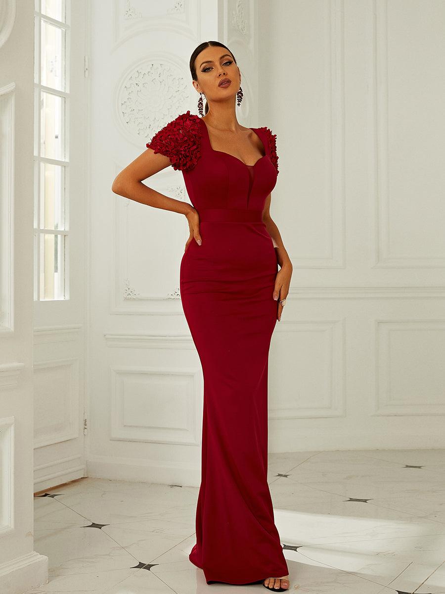 Kalliope Meerjungfrauen-Maxikleid