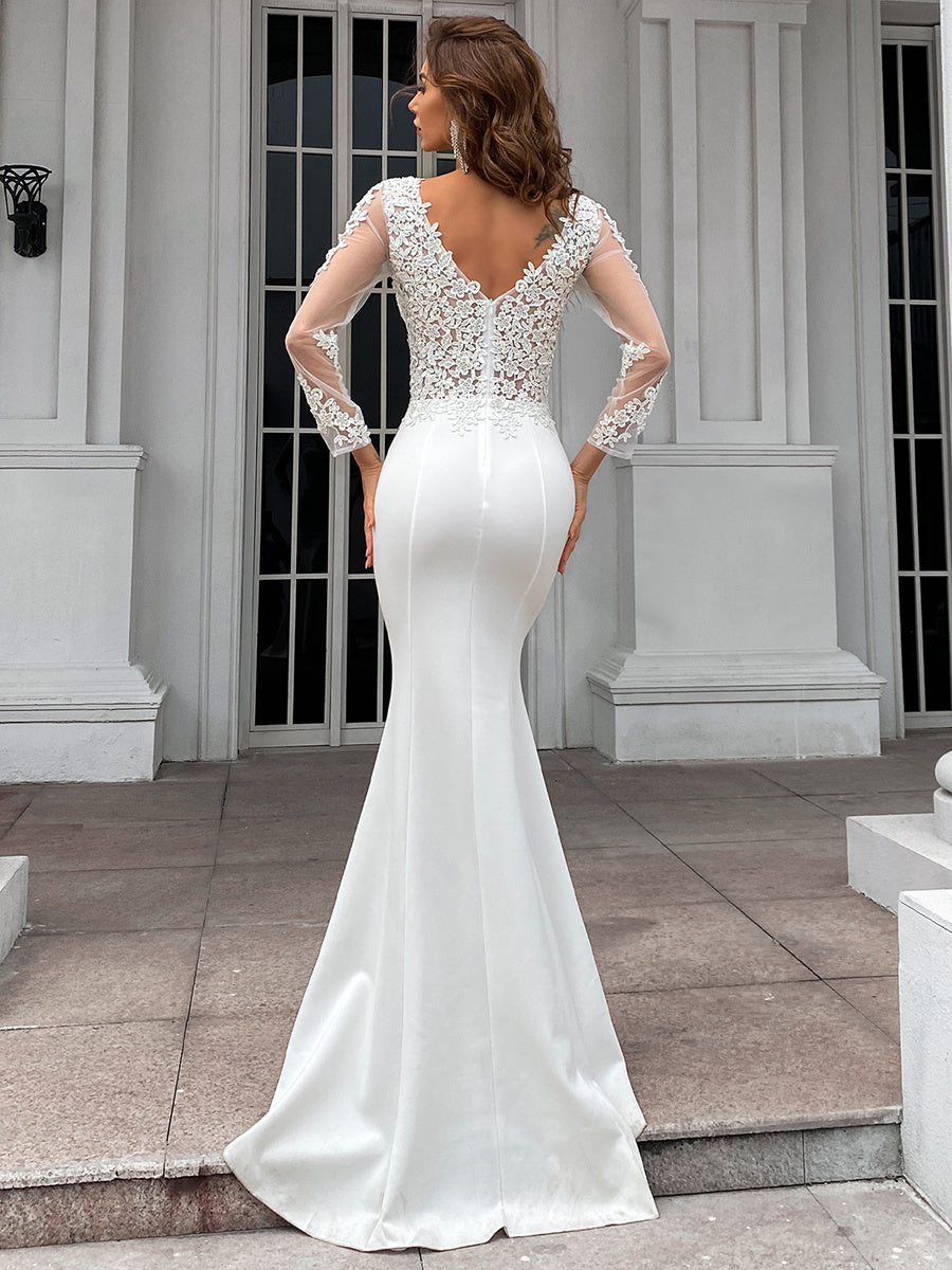 Ottoline Applikations-Maxikleid