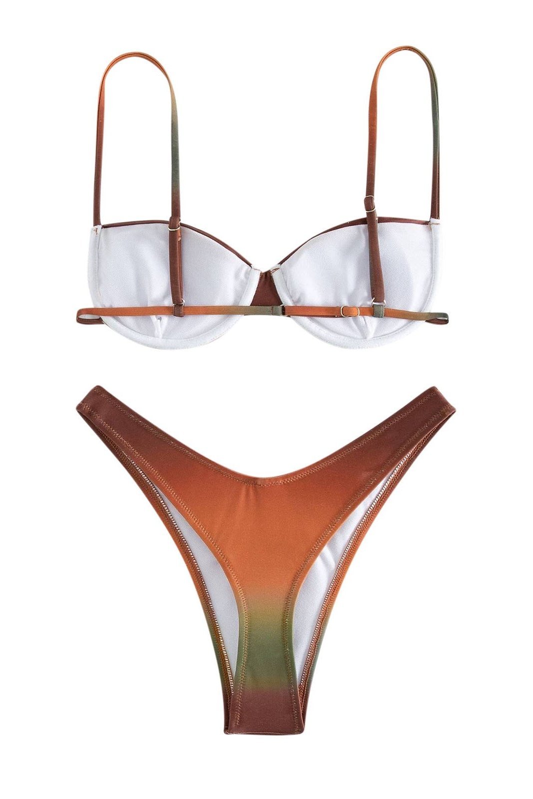 Brook Print Gradient Bikini