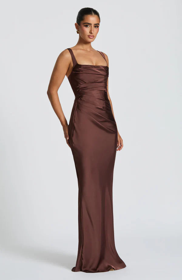 Calanthe Maxi Elbise - Yeşil