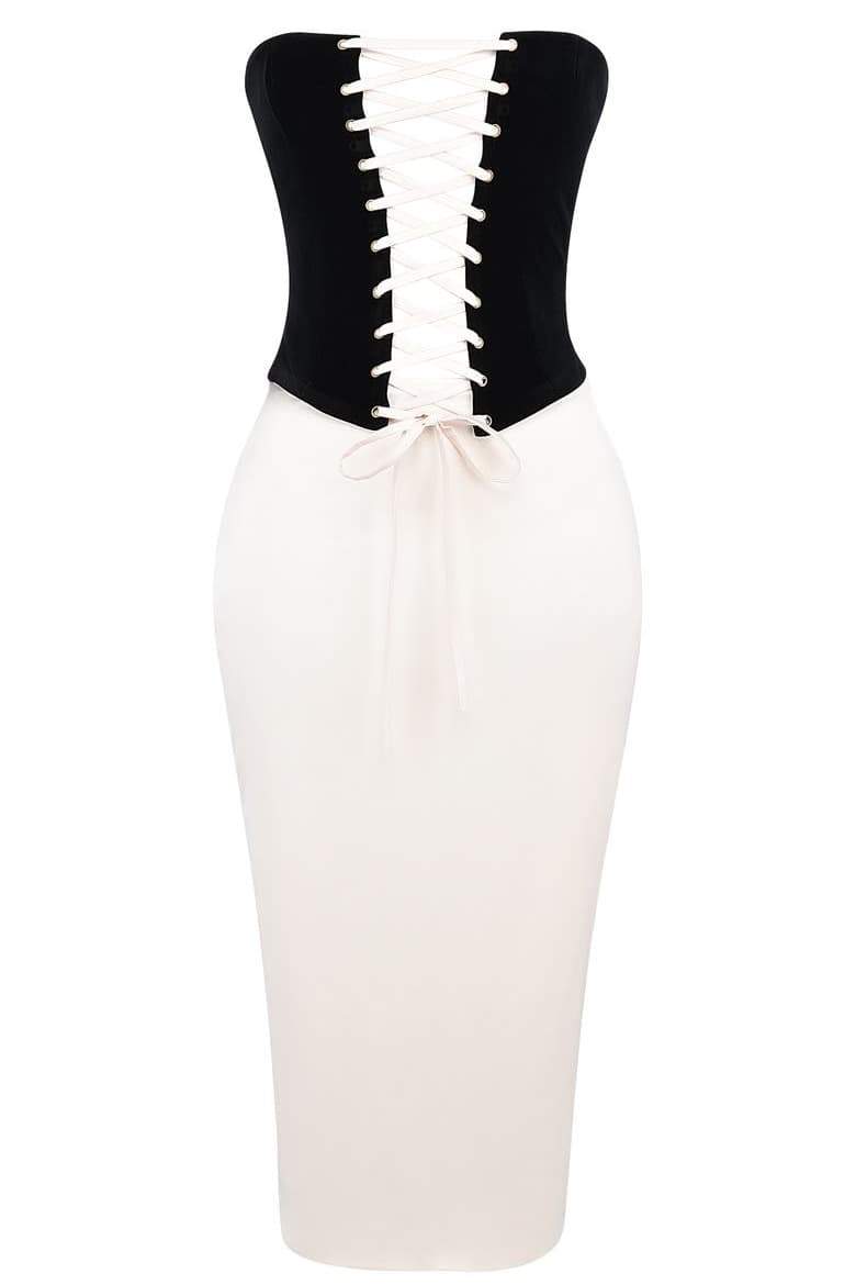 Celeste Schnür-Korsett-Maxi-Set