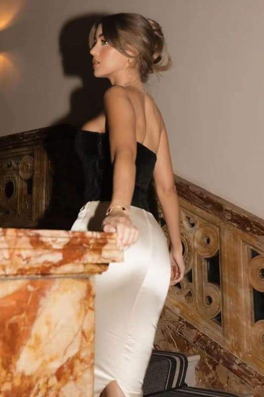 Celeste Schnür-Korsett-Maxi-Set