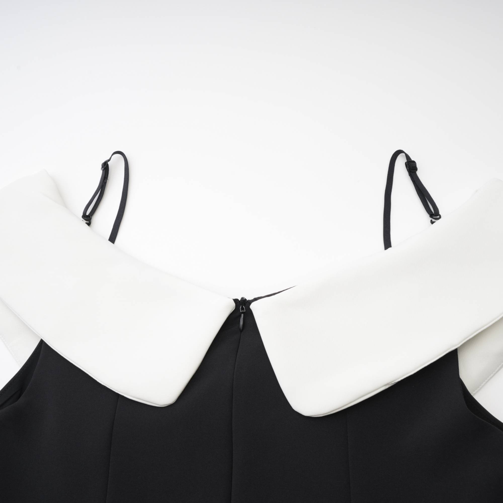 Deniece Off-Shoulder Black Mini Dress