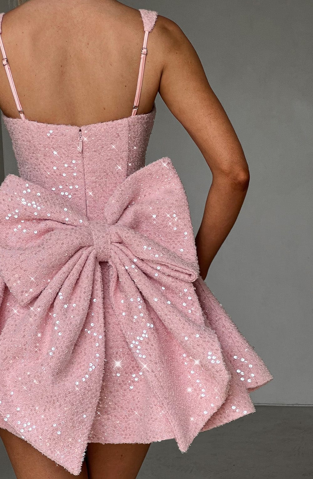 dorothy mini dress LOVESHACKFANCY Dorothy Mini Dress in Jetset Medium Bows Ruffle Lace $375