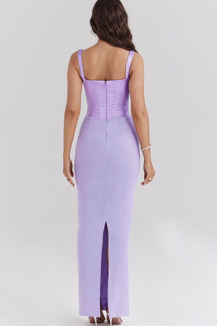 Elegantes ärmelloses Maxikleid mit Bustier