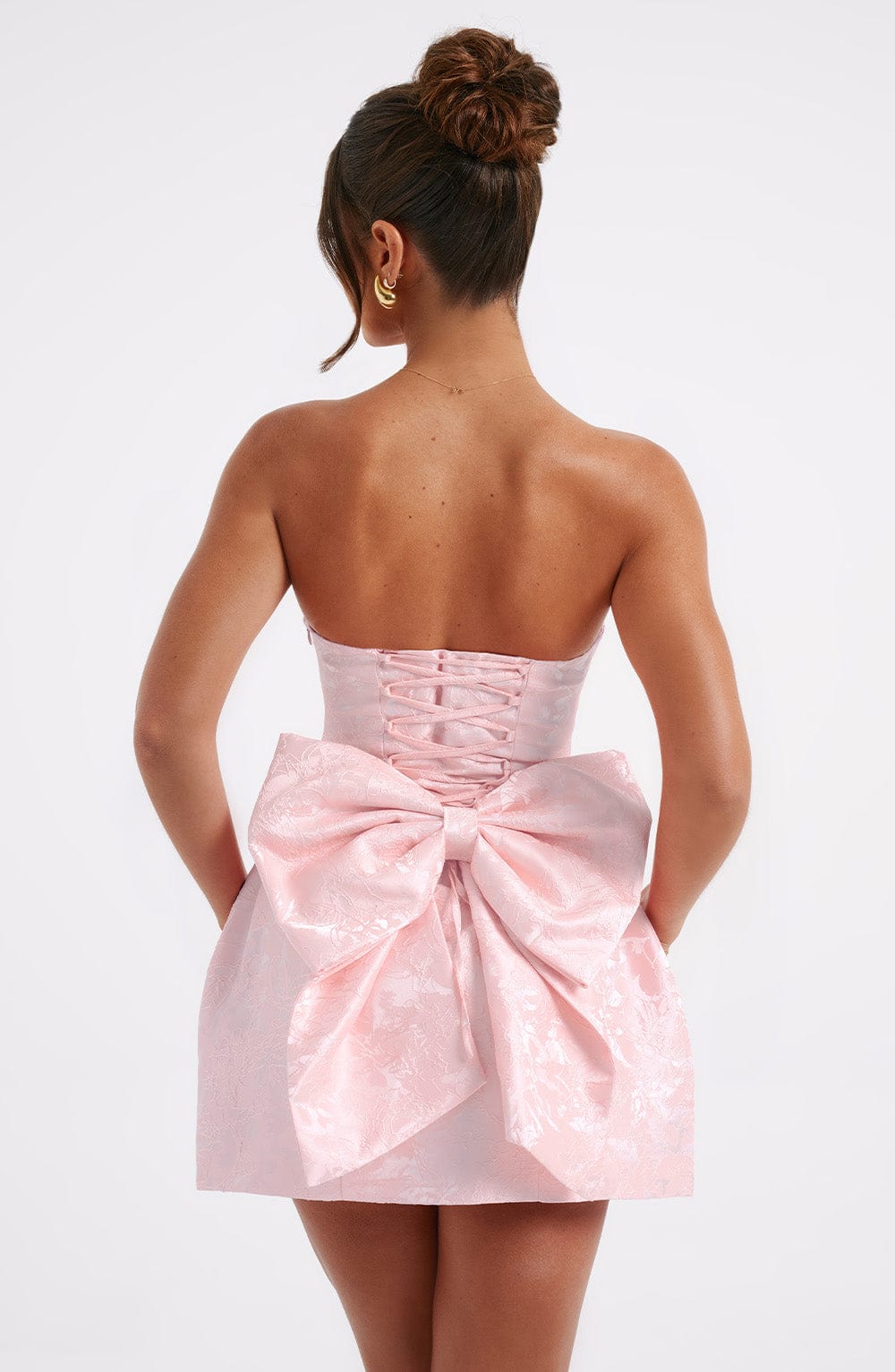 Elenora Mini Dress - Pink