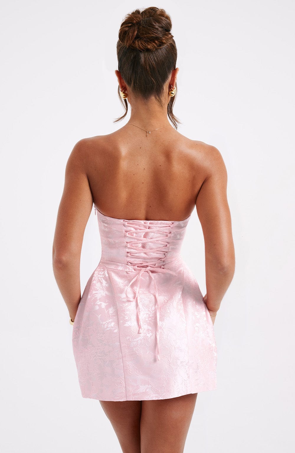 Elenora Mini Dress - Pink