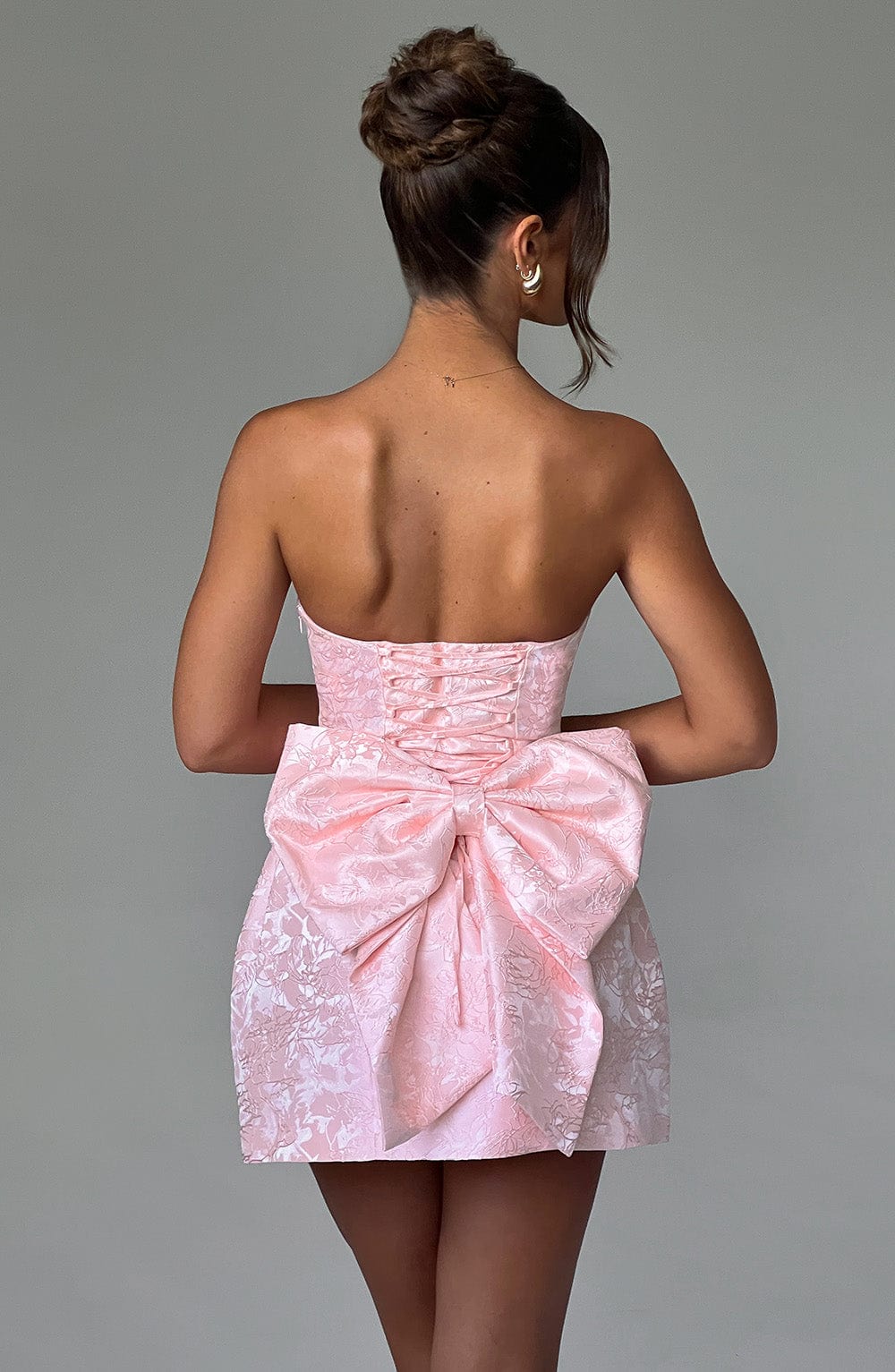 Elenora Mini Dress - Pink