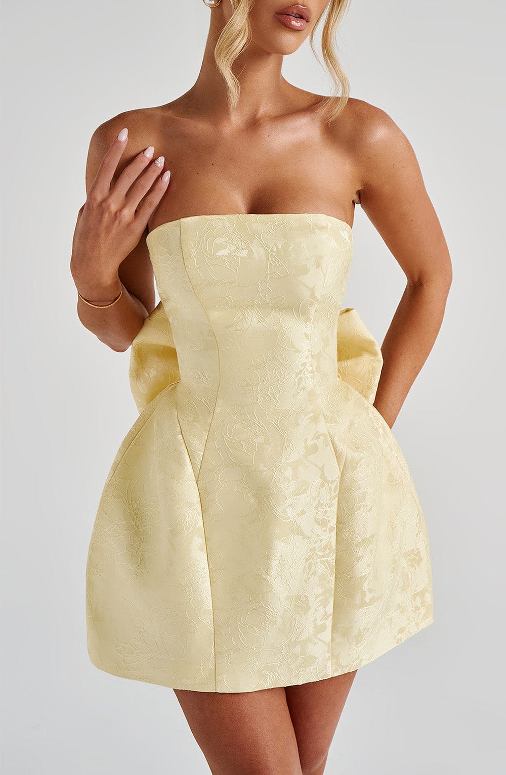 Elenora Minikleid - Gelb