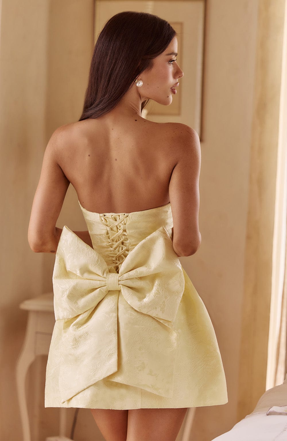 Elenora Minikleid - Gelb