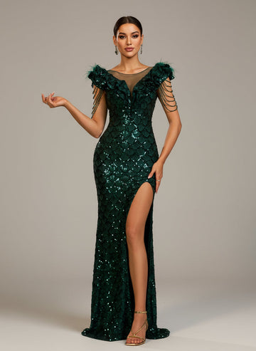 Oriana Rüschen-Minikleid