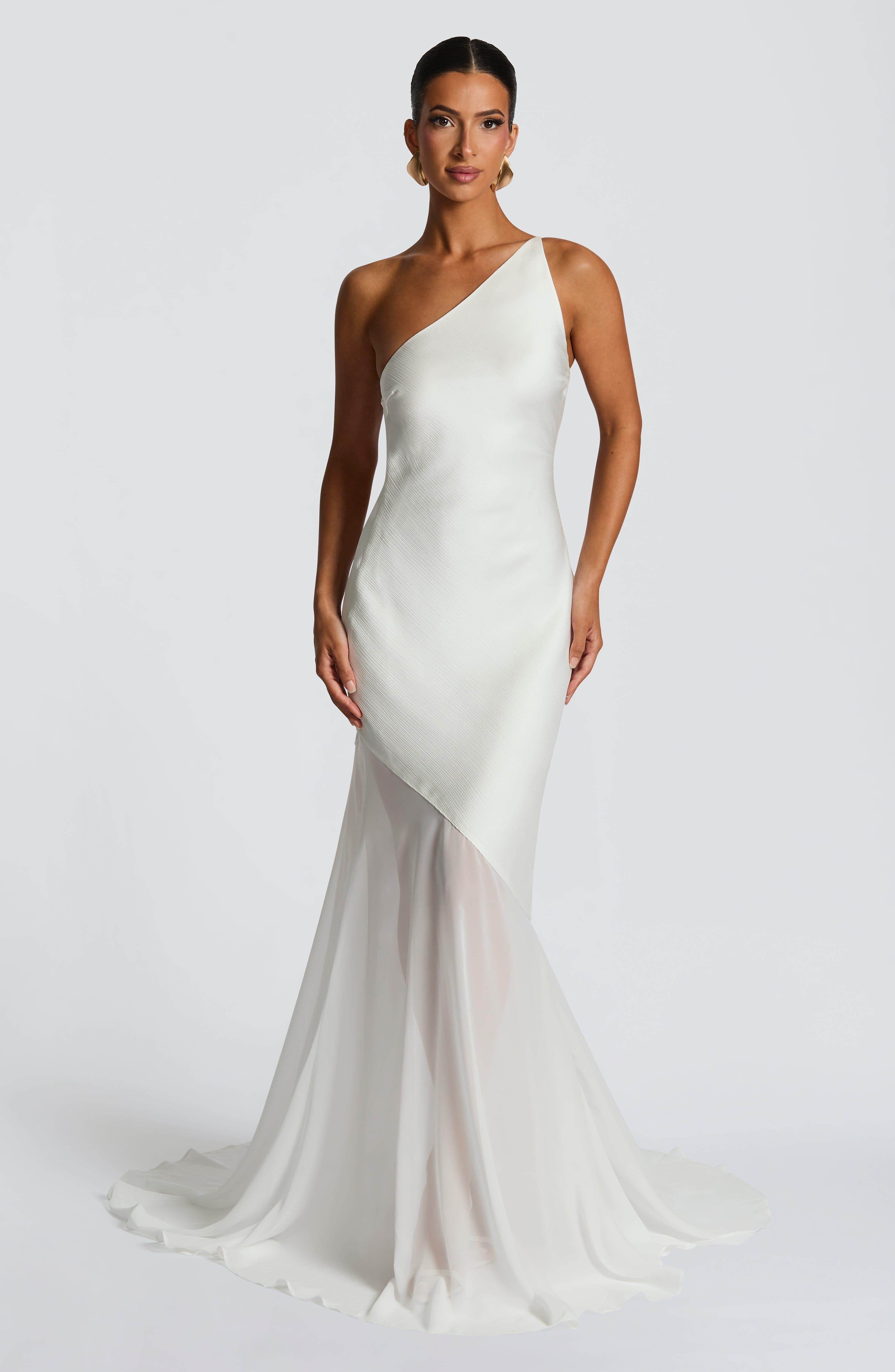 Fable Maxi Elbise - Beyaz