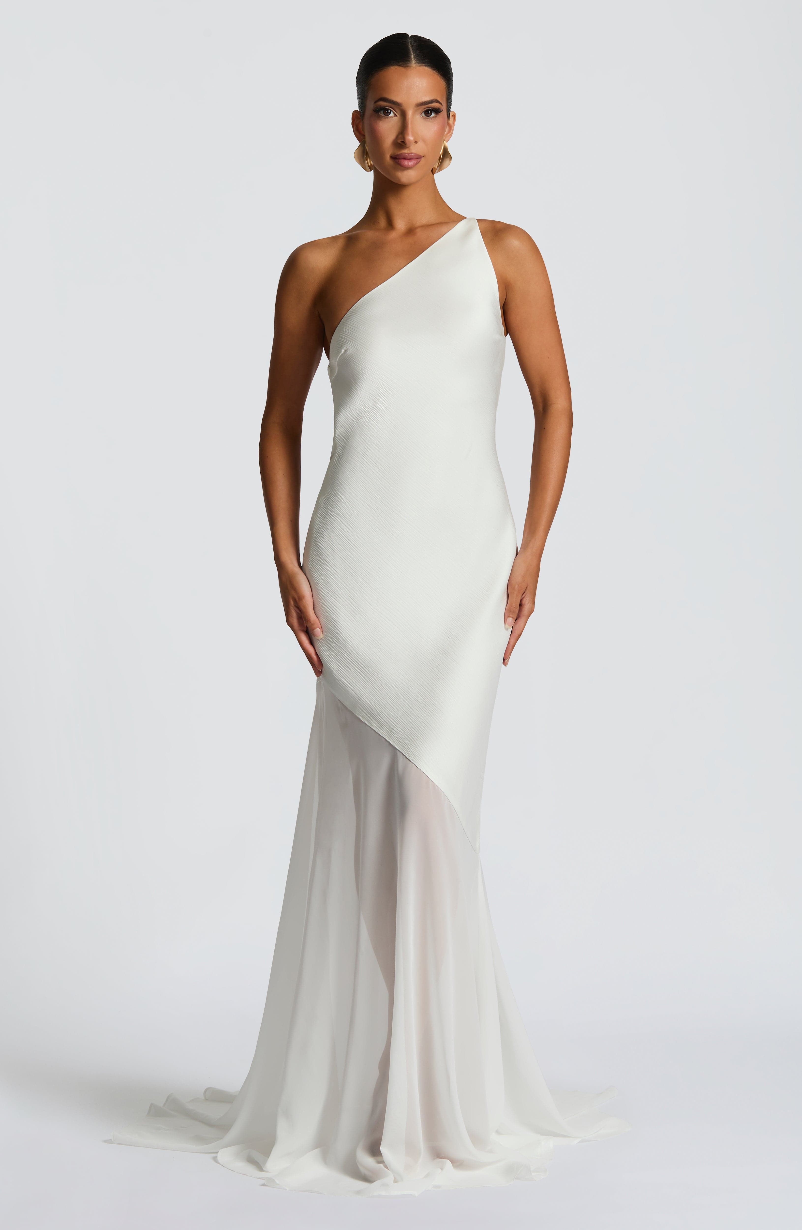 Fable Maxi Elbise - Beyaz