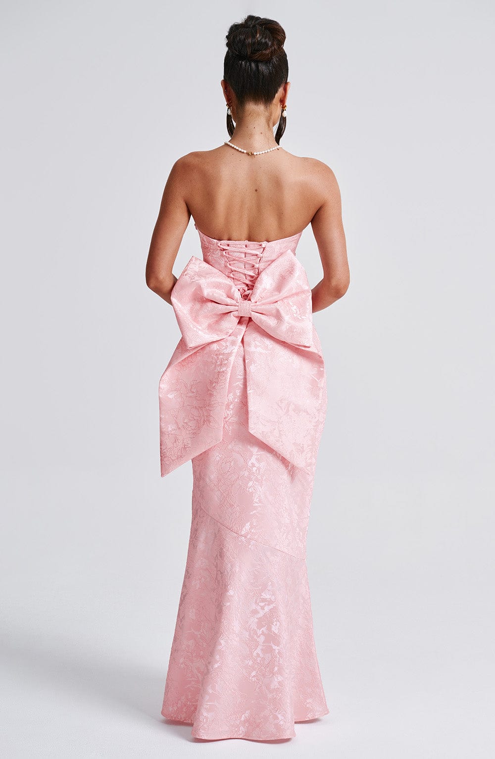 Felicity Maksi Elbise - Pembe