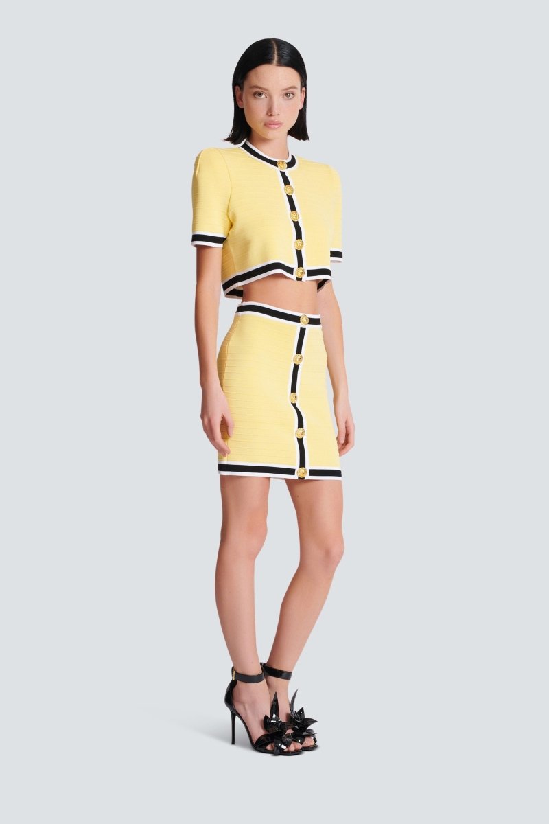 Frances Elasticated Knit Skirt Set