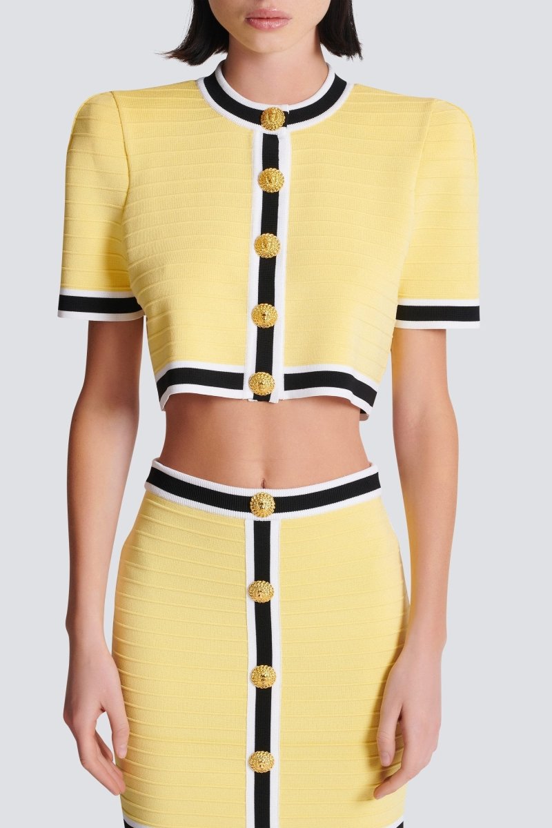 Frances Elasticated Knit Skirt Set