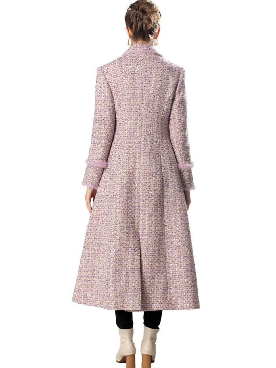 Lustre Plume Coat