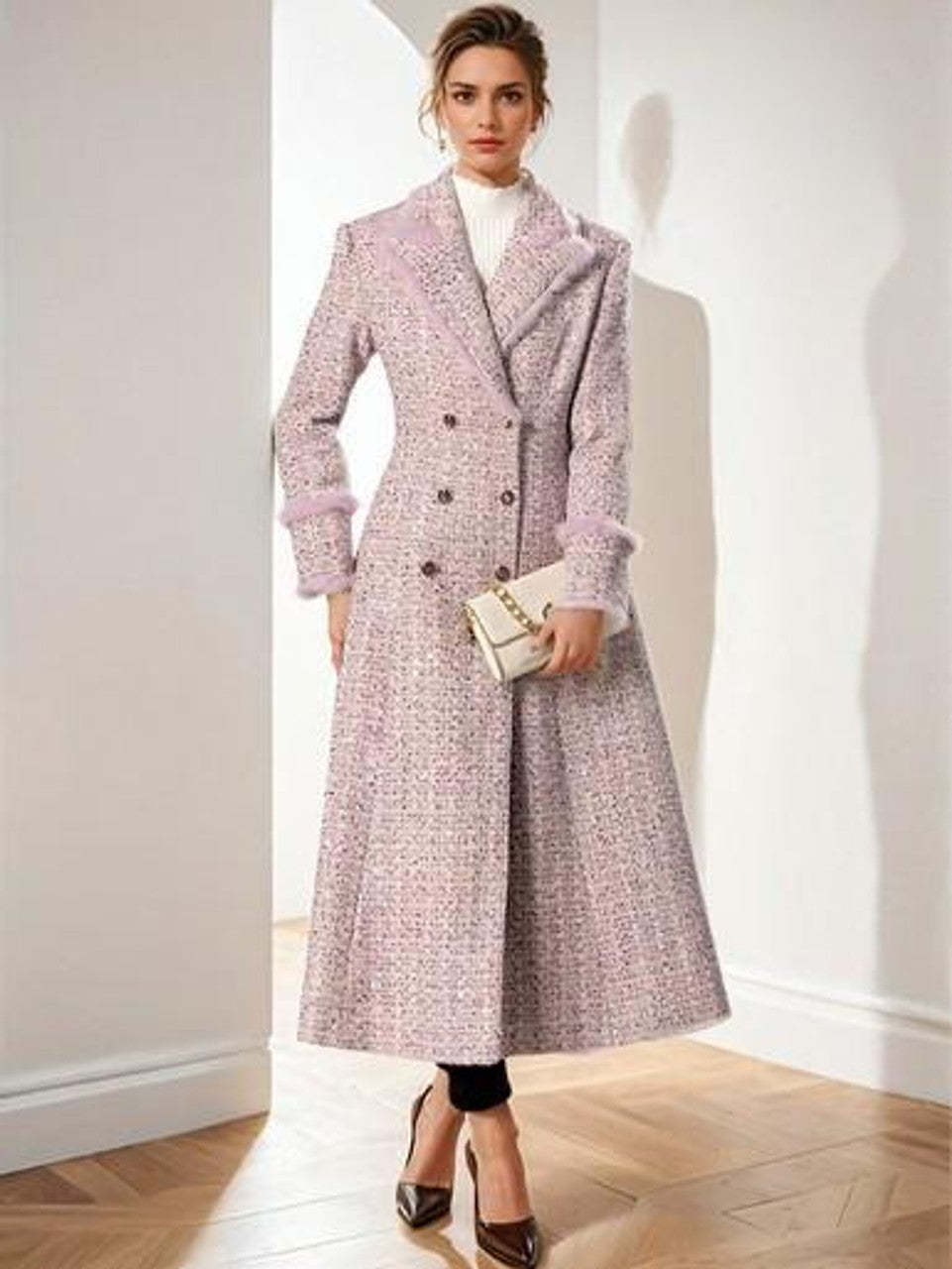 Lustre Plume Coat