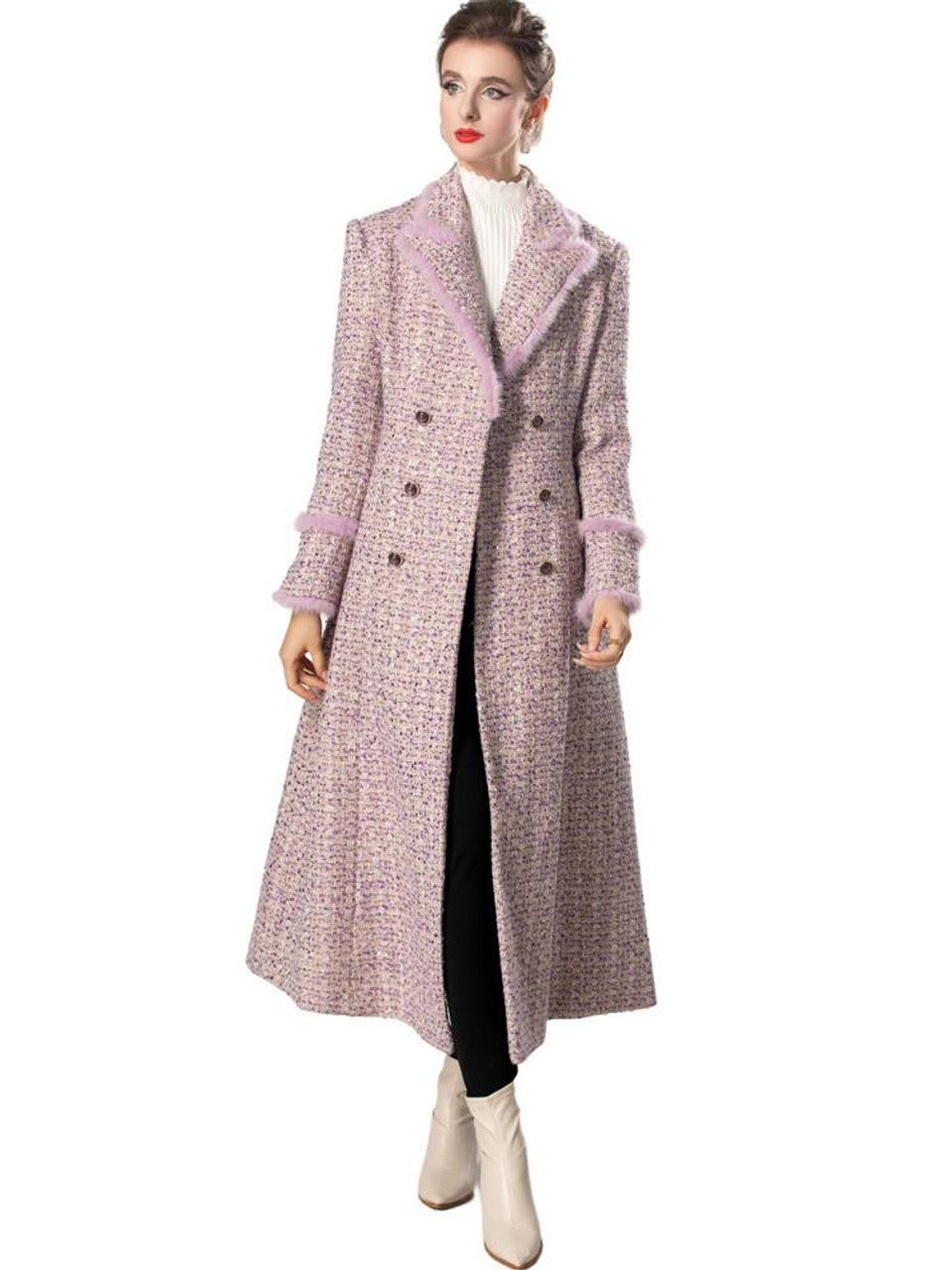 Lustre Plume Coat