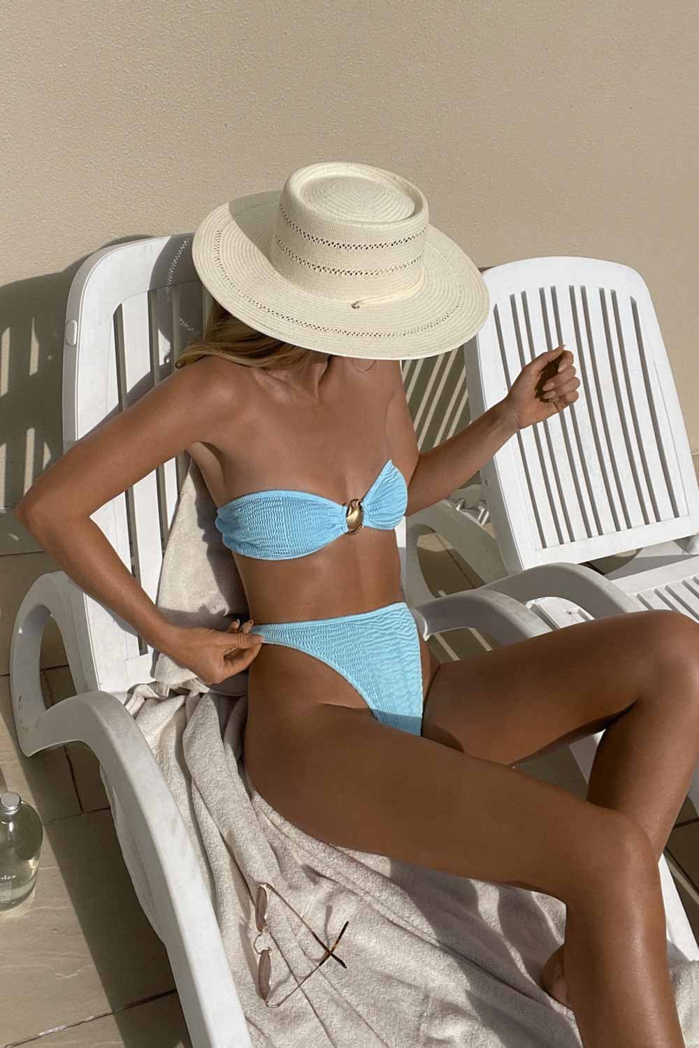 Hedda Muschel-Bikini mit hohem Bund