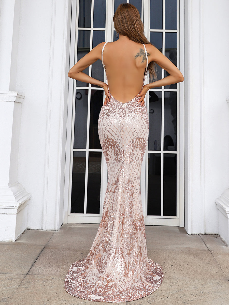 Vionna Luxury Maxi Dress 