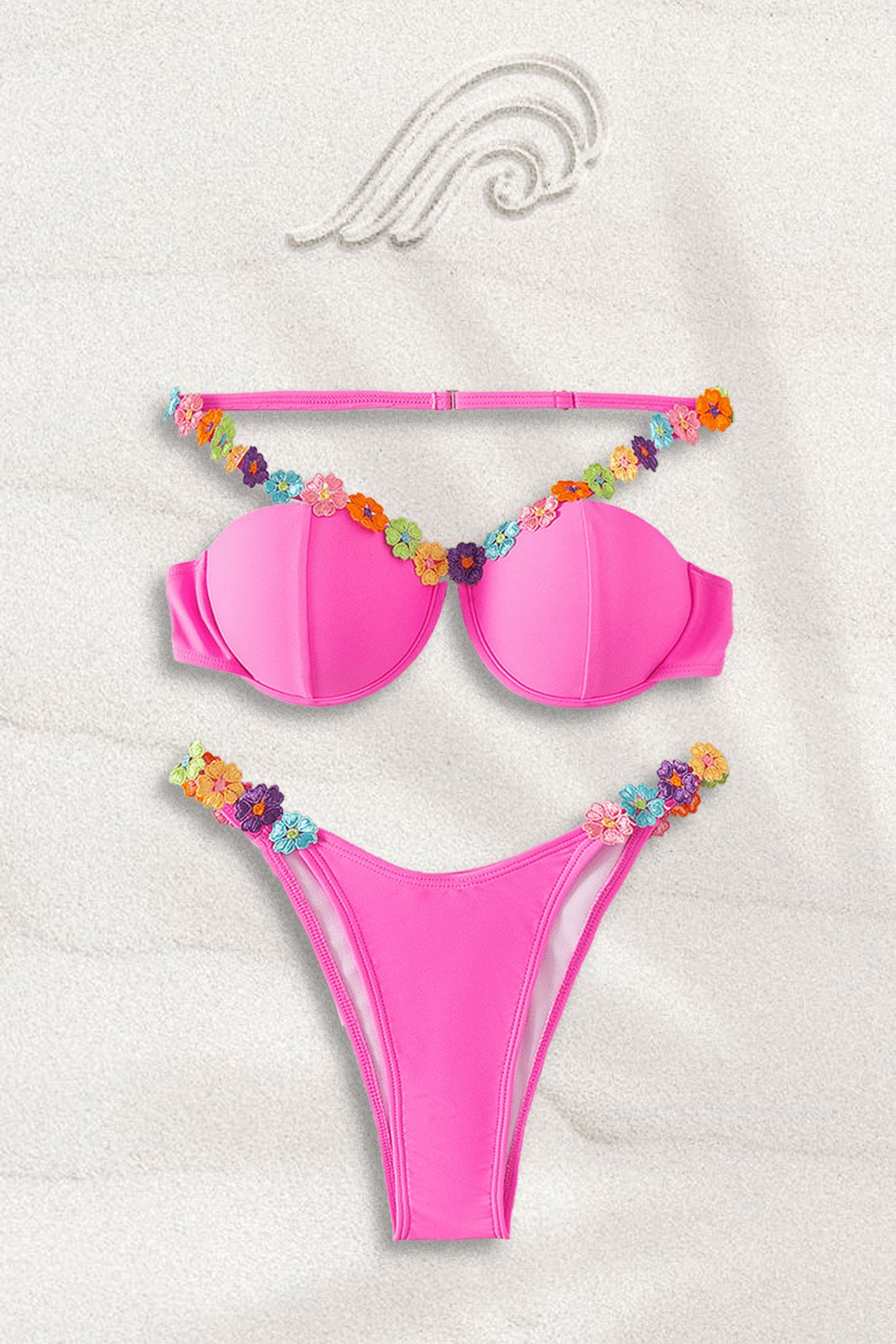 Jill Bikini mit Blumenmuster