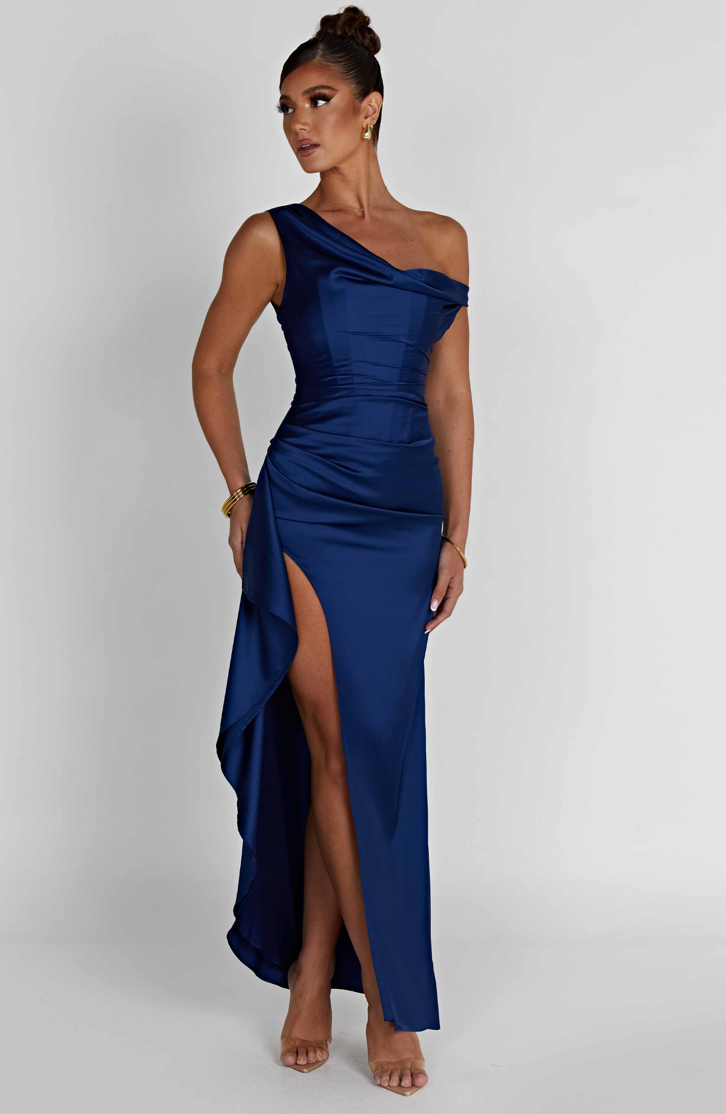 Juliene Maxi Dress - Navy Blue