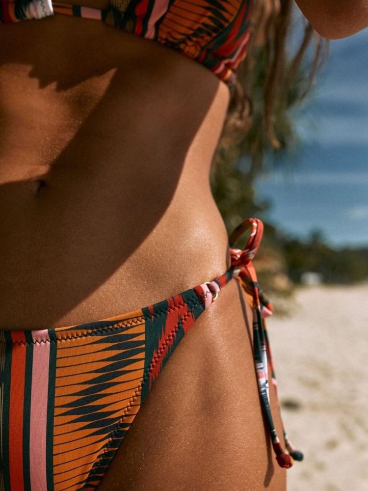 Wedge Print Bikini