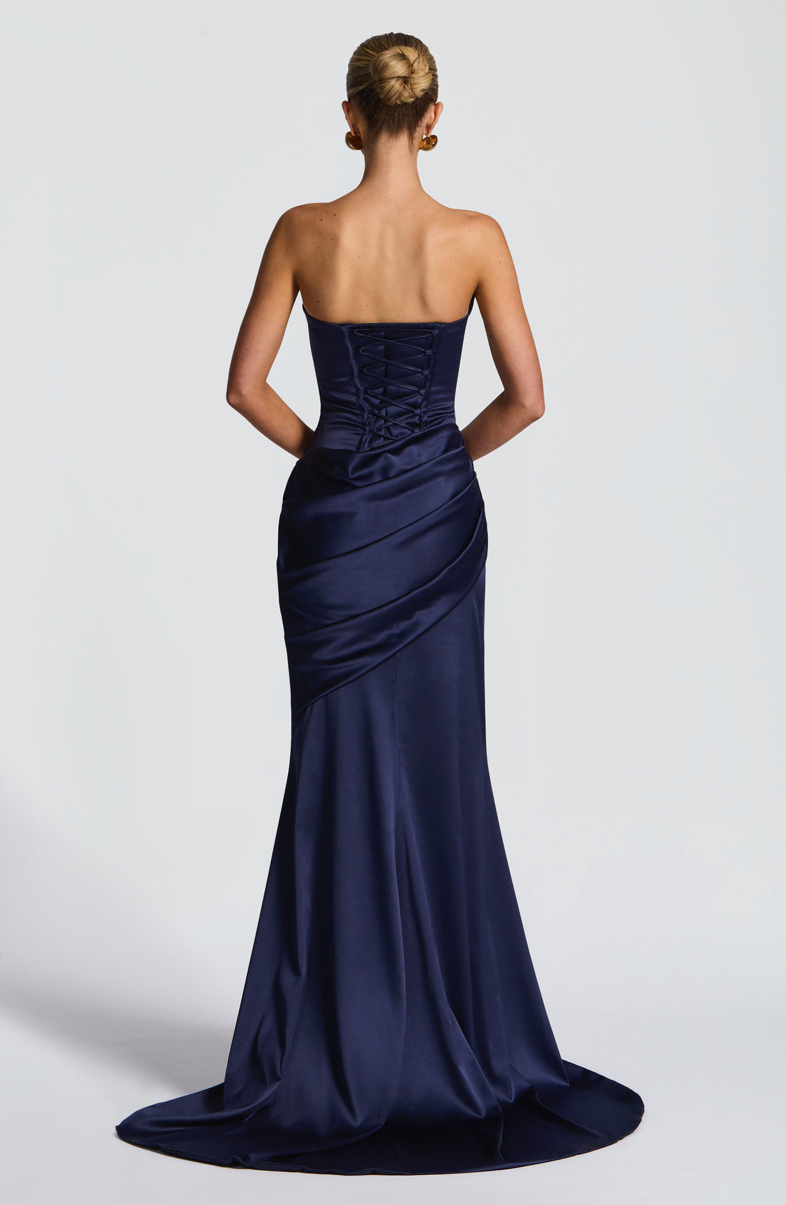 Kensington Maxi Elbise - Lacivert