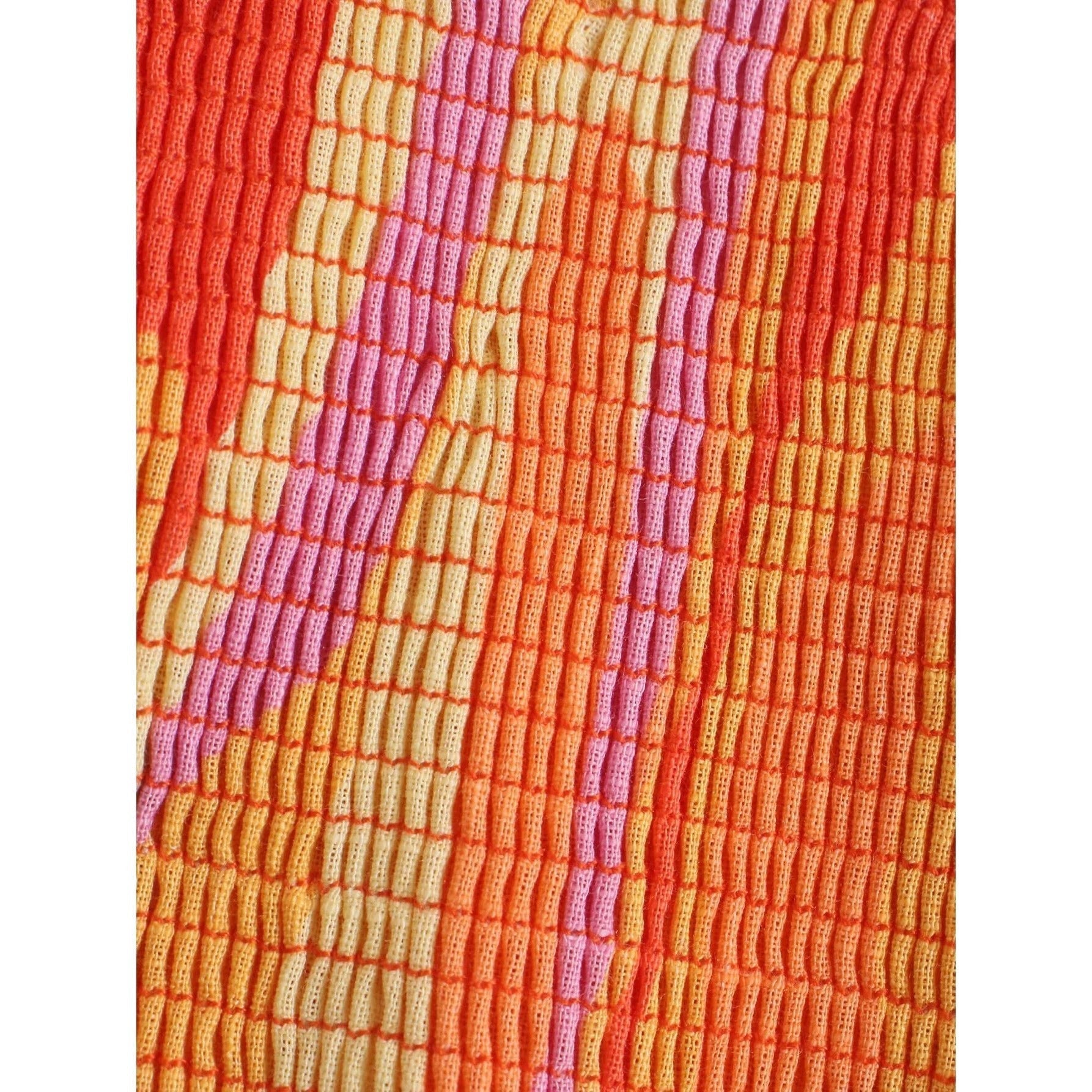 Lorna Bluse mit Print und überkreuztem Halsausschnitt
