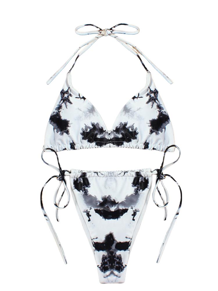 Mabel Bleach Desenli Bikini