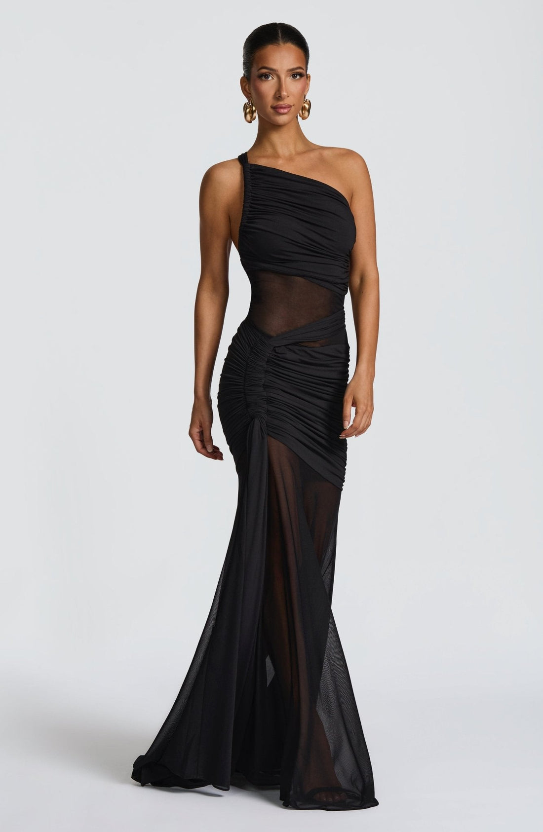 Marianne Maxi Elbise - Siyah