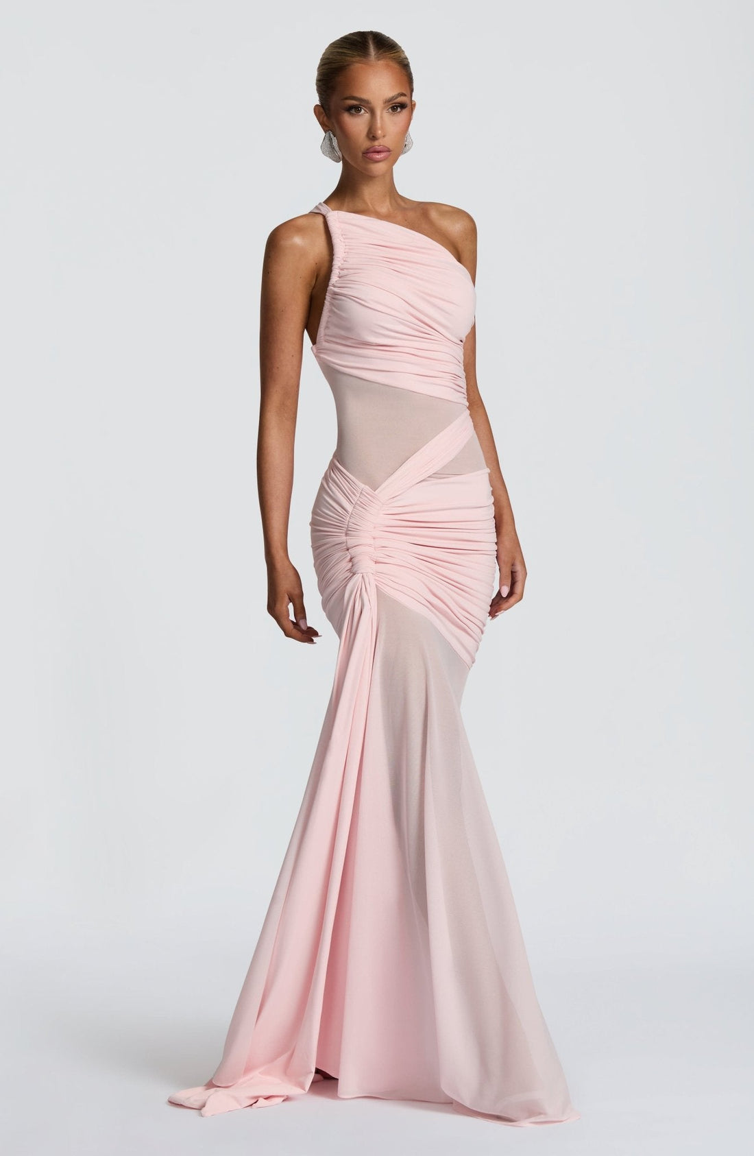 Marianne Maxi Elbise - Pembe