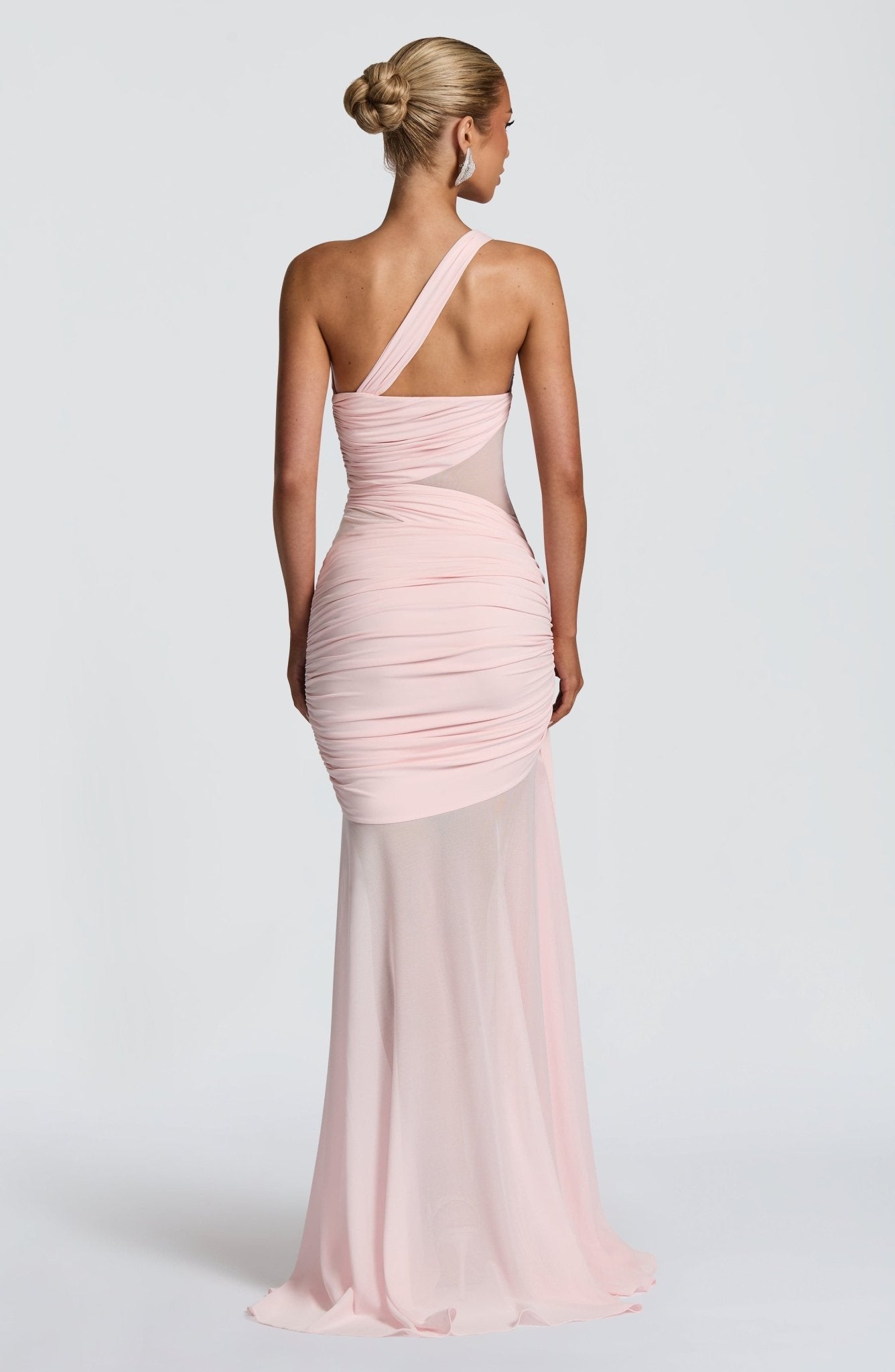 Marianne Maxi Elbise - Pembe