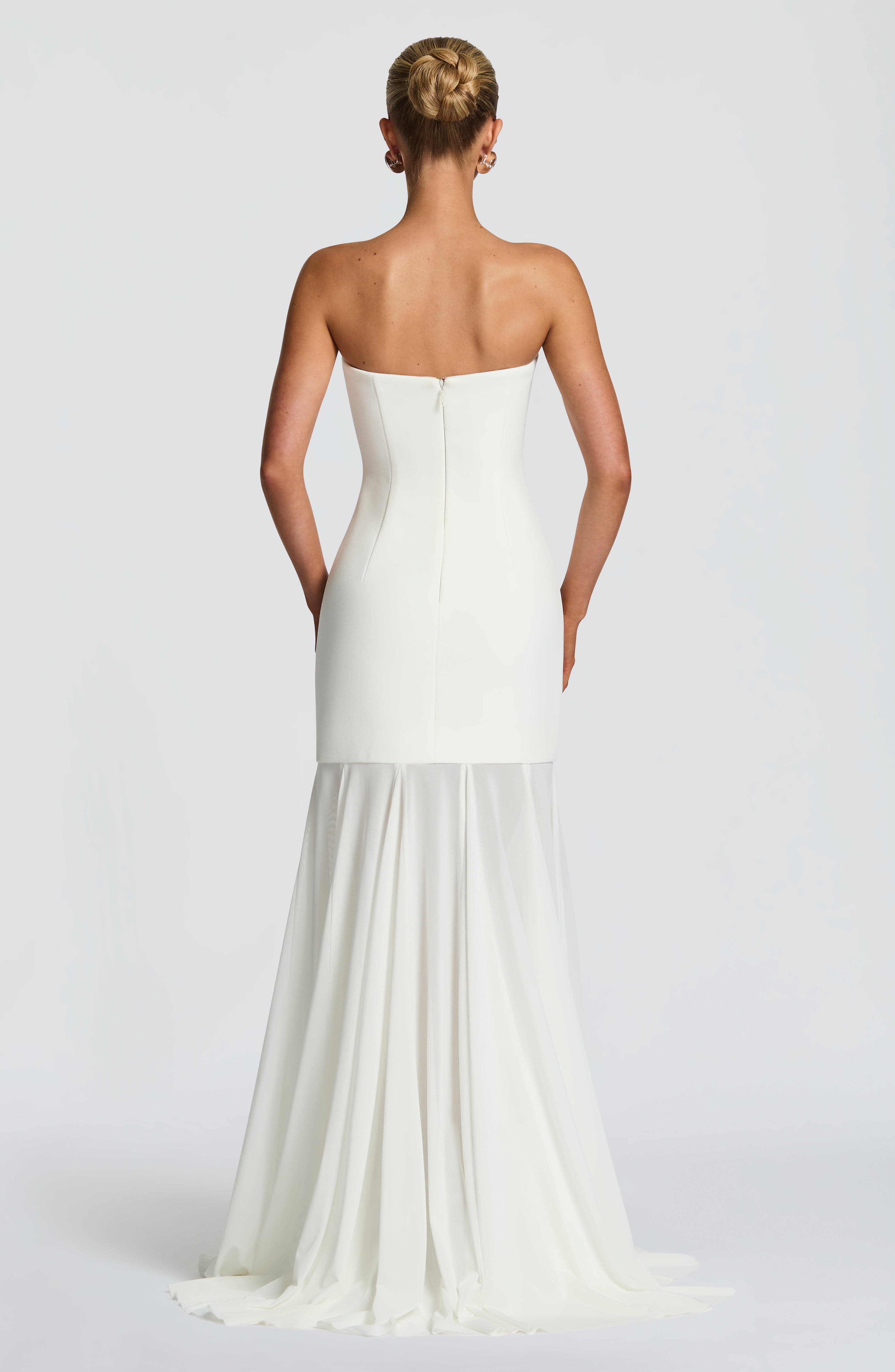 Merritt Maxikleid - Elfenbein