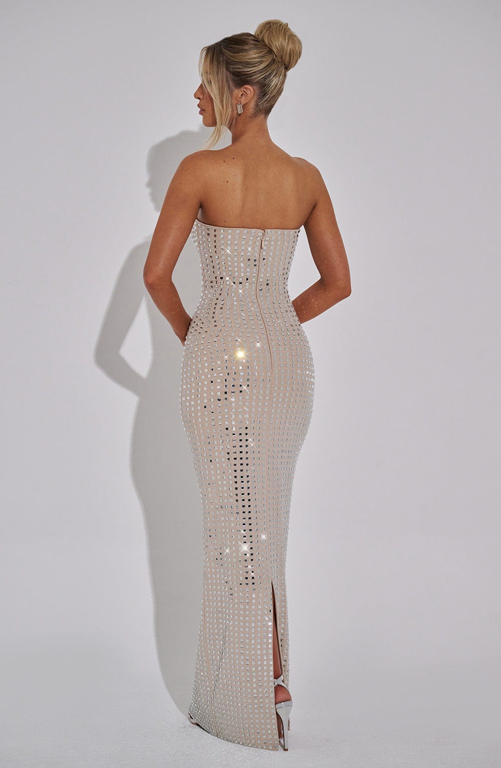 Neriah Maxikleid - Silber