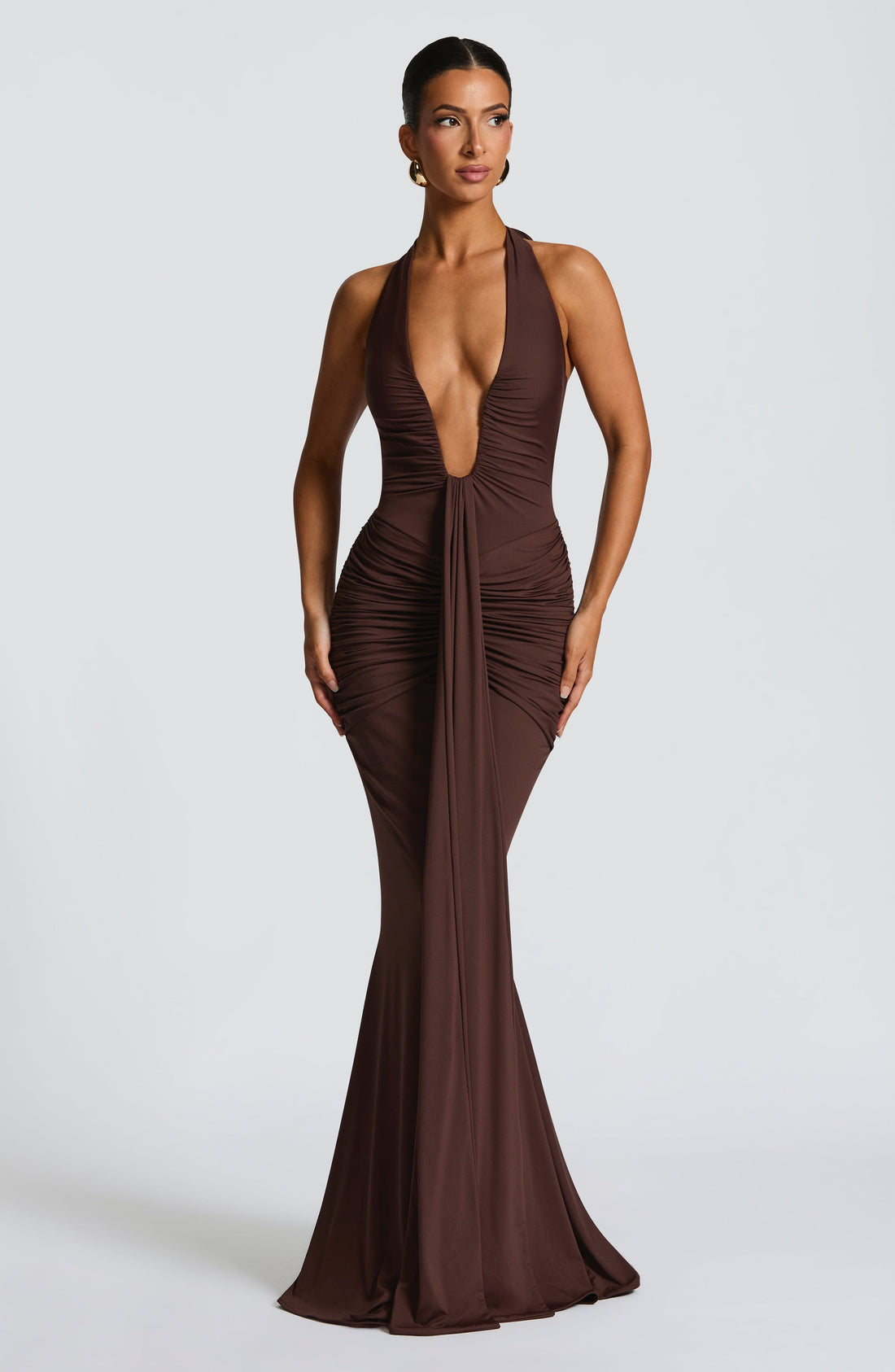 Rosetta Maxikleid - Braun