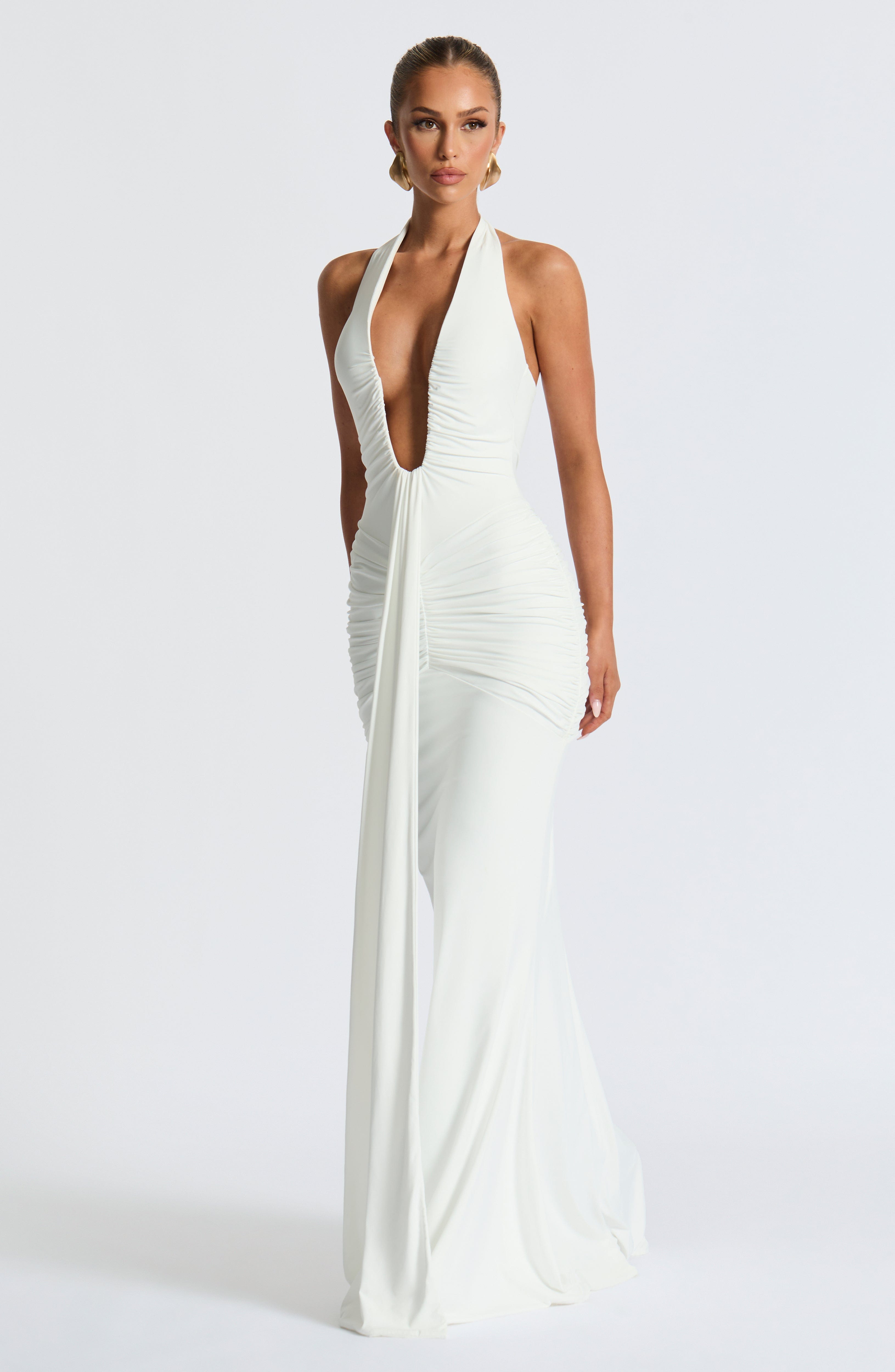 Rosetta Maxikleid - Weiß