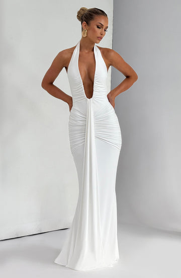Rosetta Maxikleid - Weiß