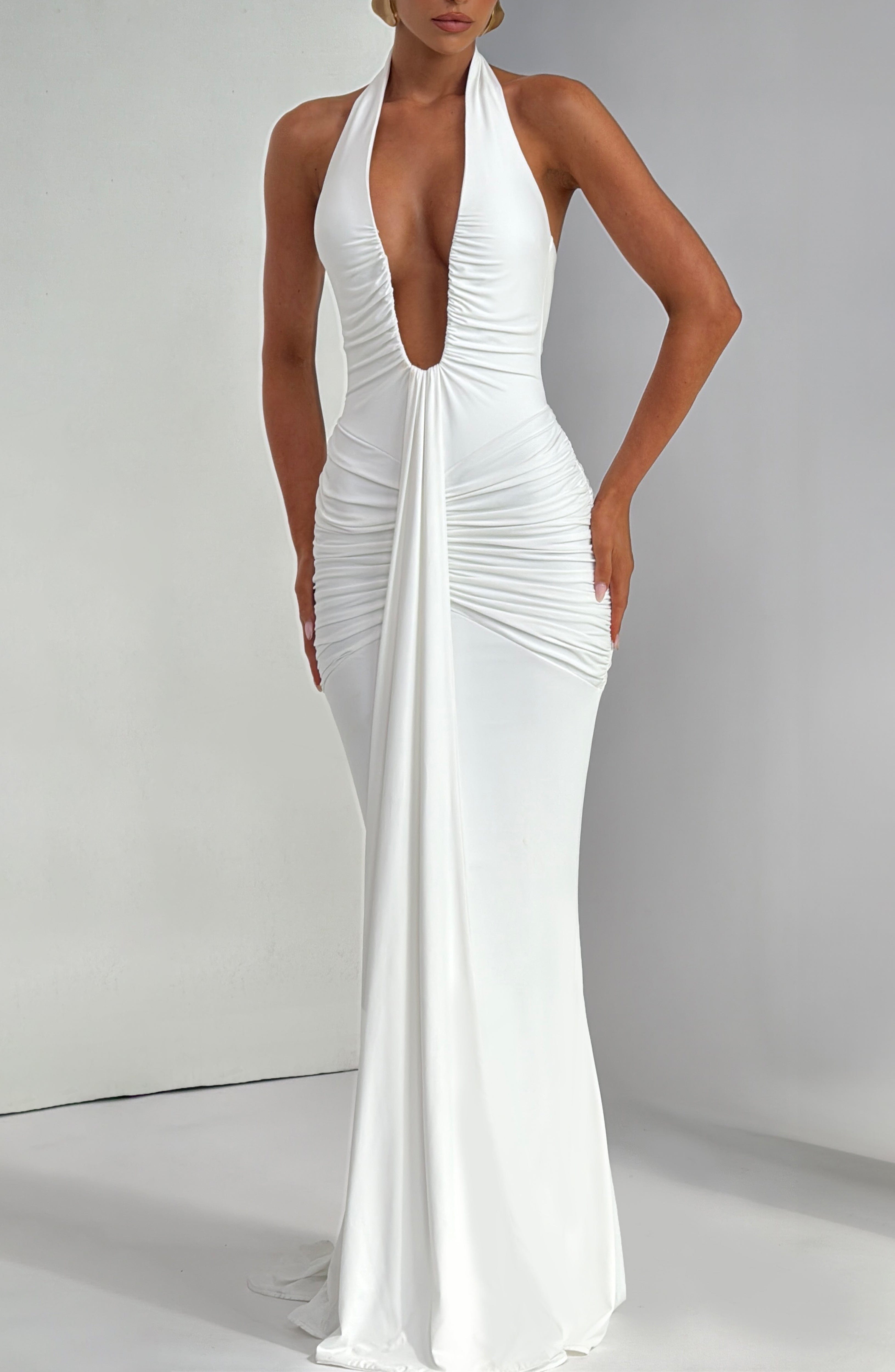 Rosetta Maxikleid - Weiß