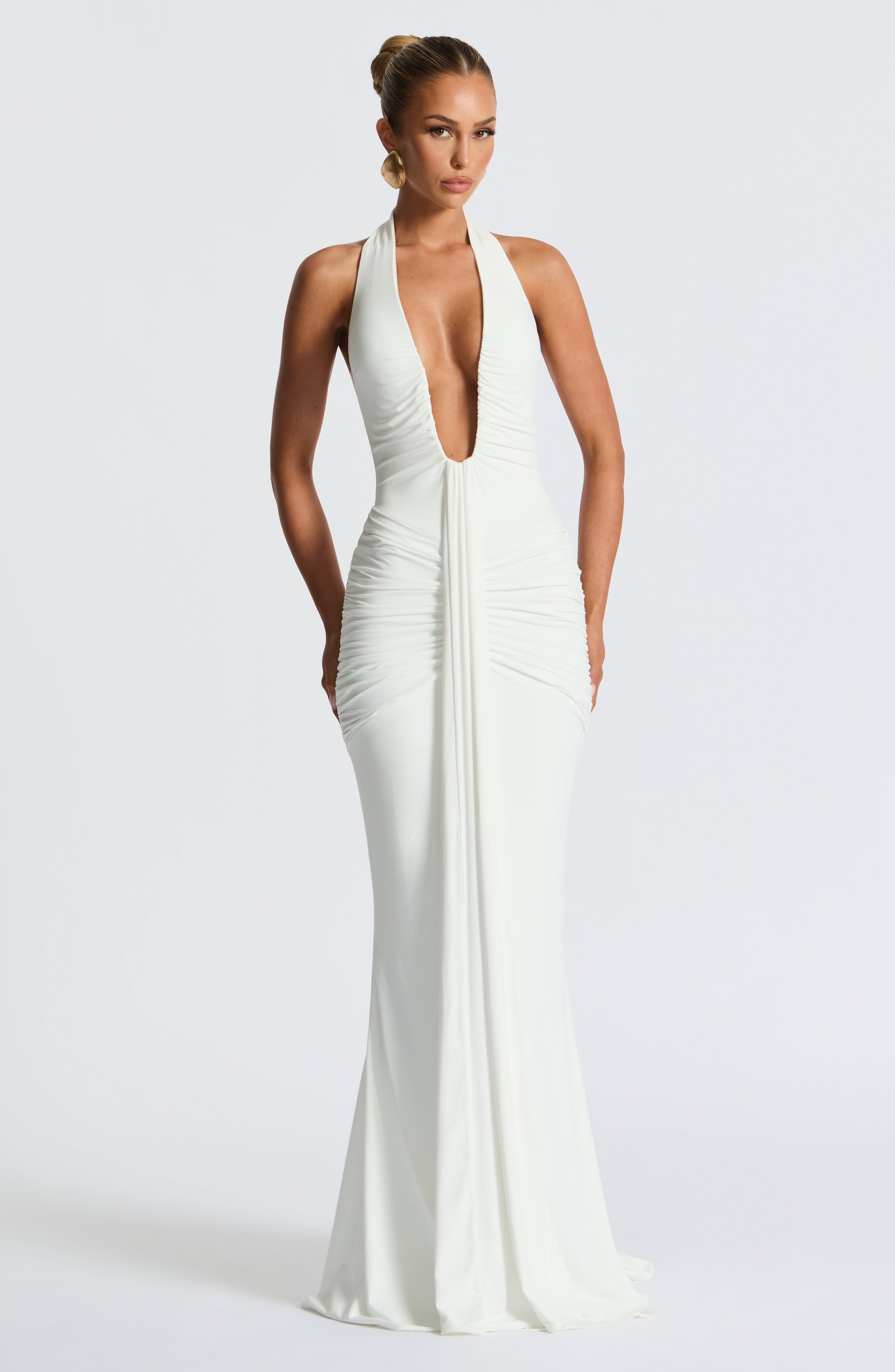 Rosetta Maxikleid - Weiß