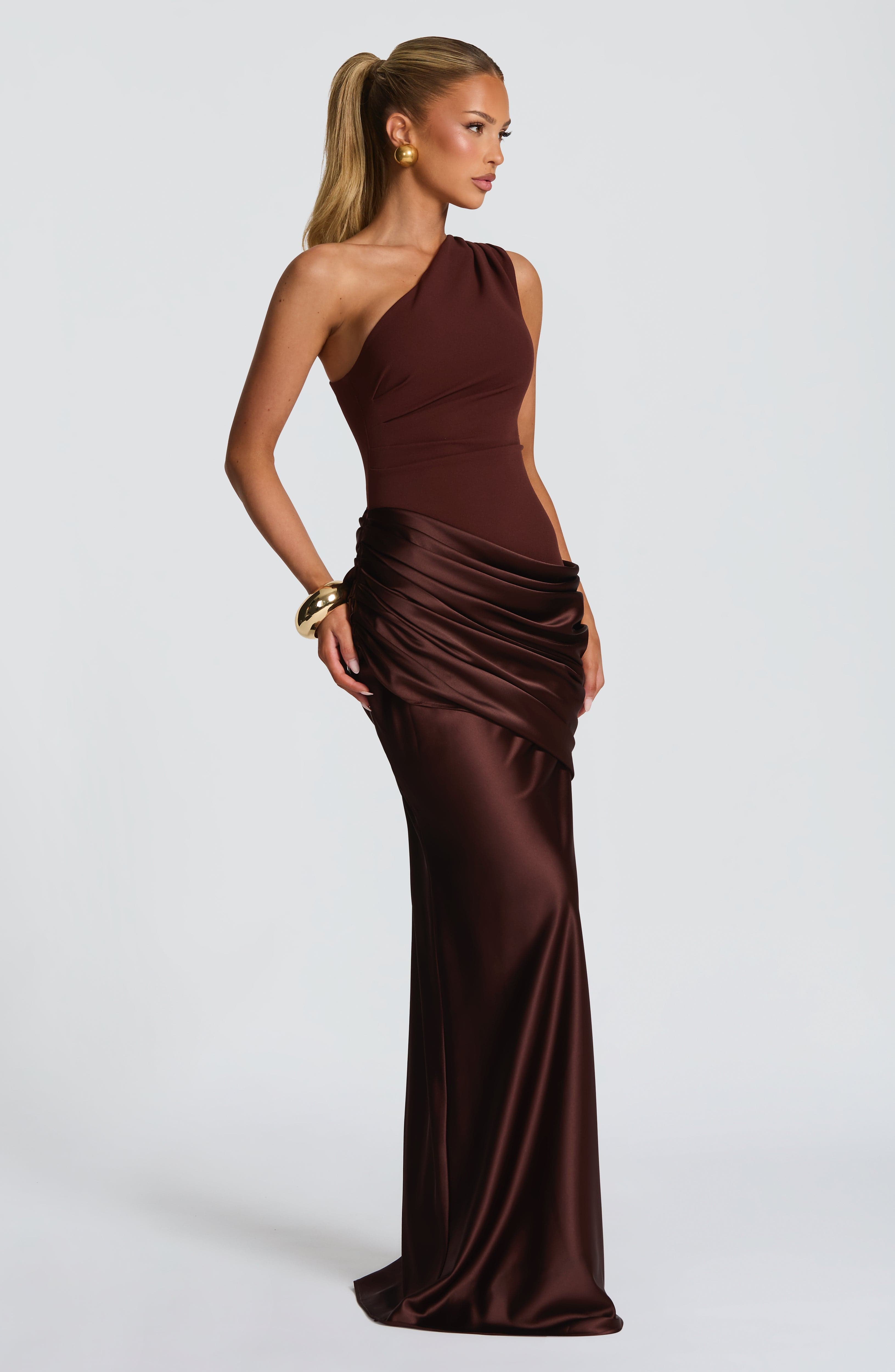 Sadona Maxikleid - Pflaumenbraun