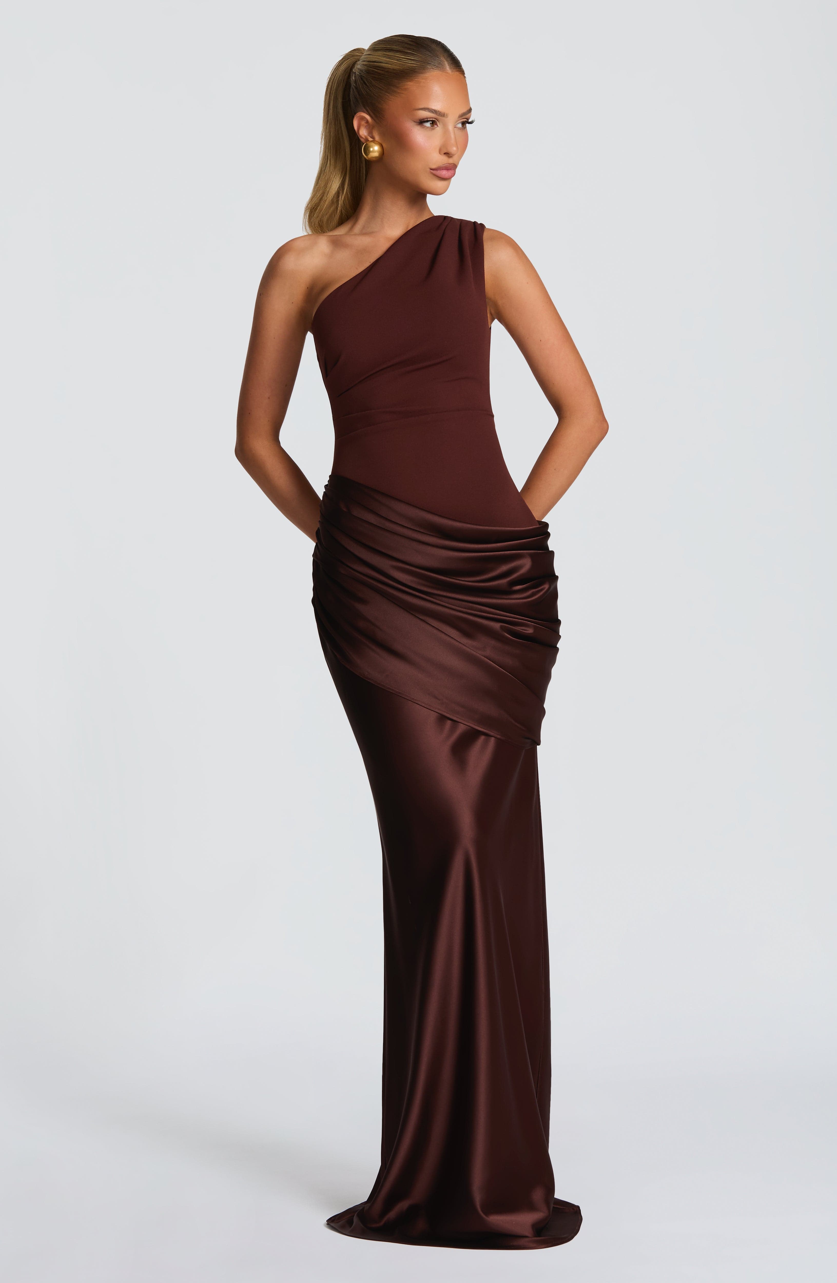 Sadona Maxikleid - Pflaumenbraun
