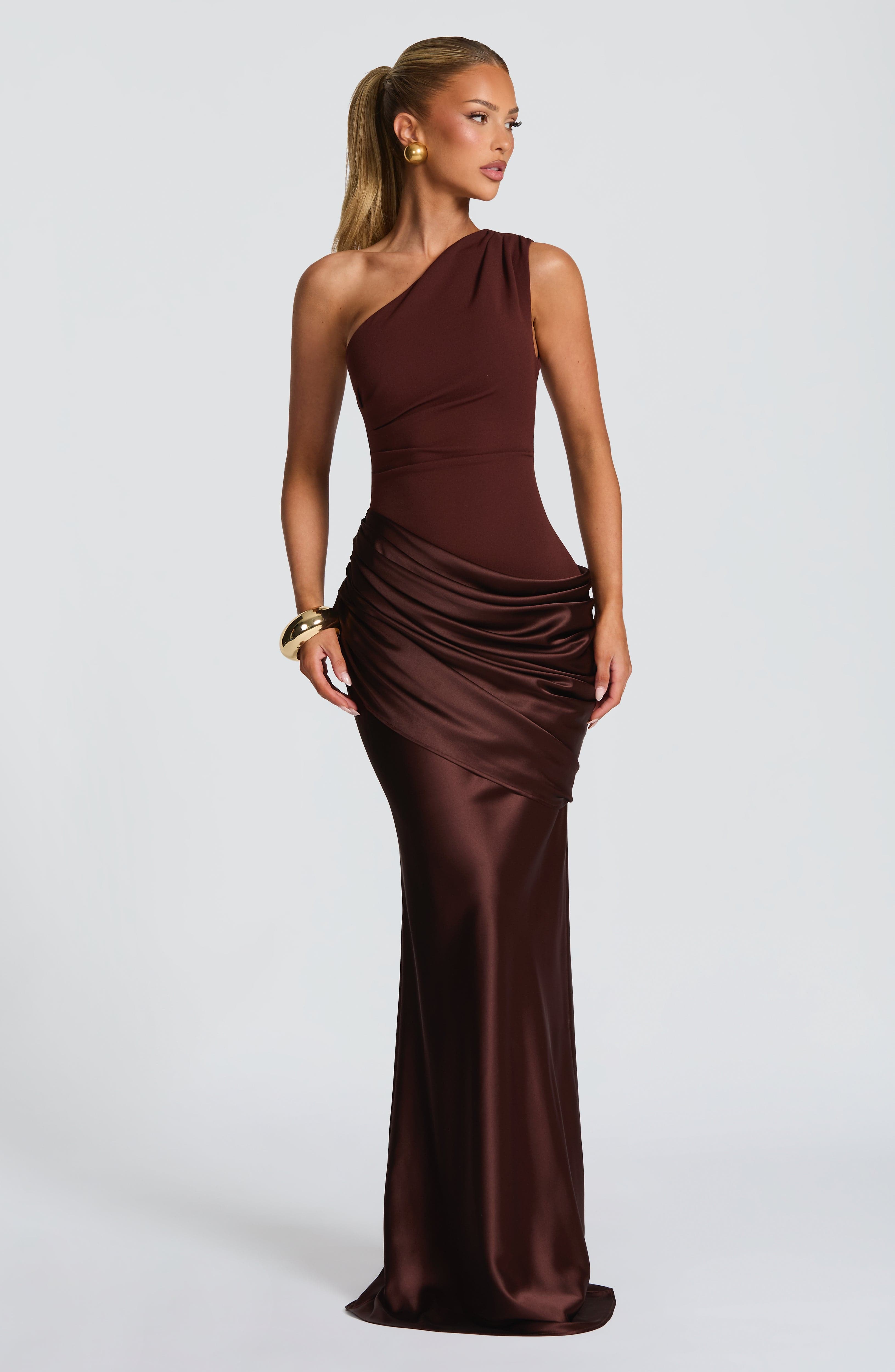 Sadona Maxikleid - Pflaumenbraun