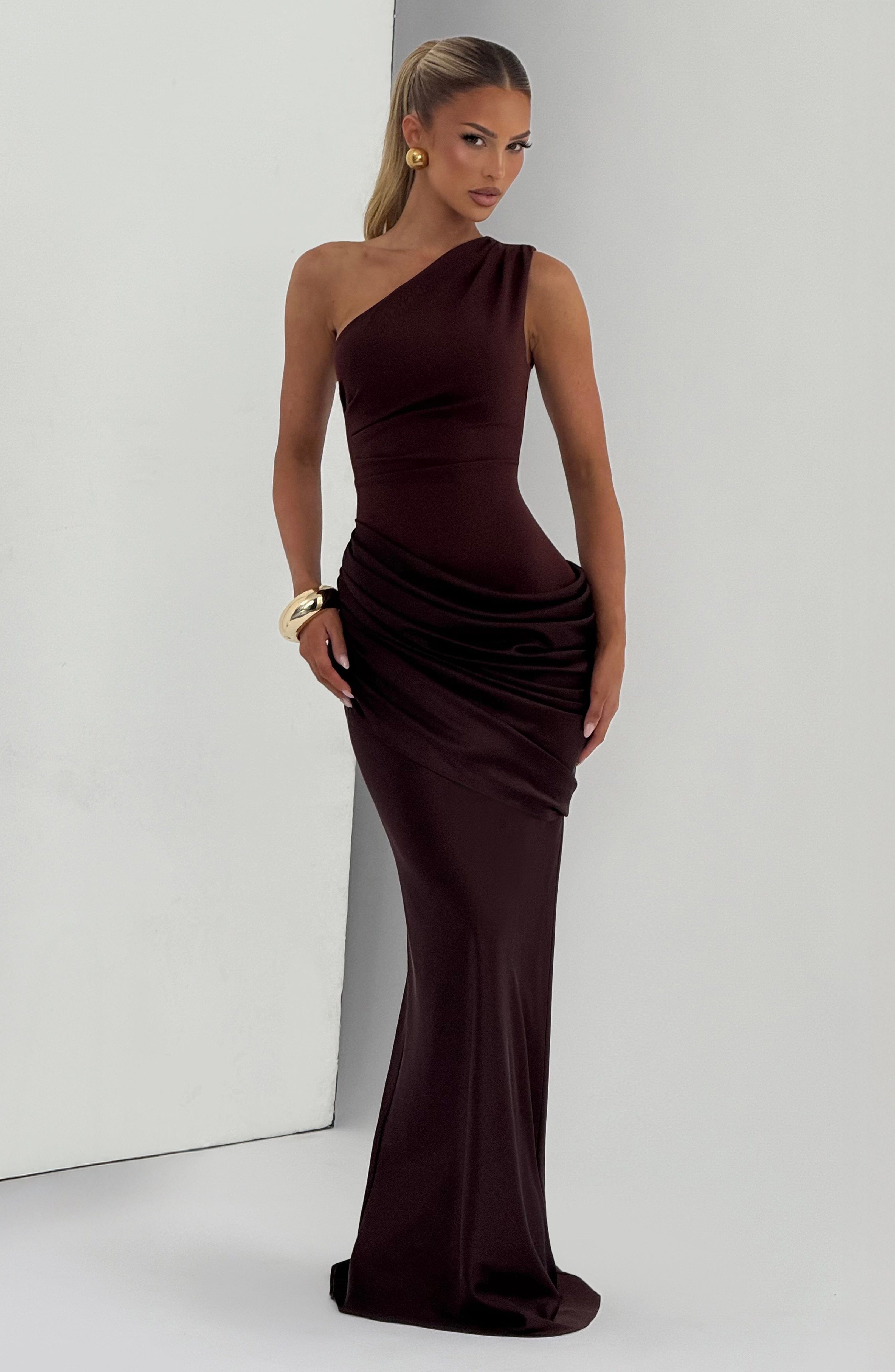 Sadona Maxikleid - Pflaumenbraun