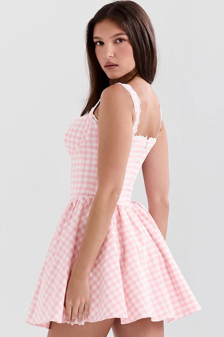 Ruched Tulle Micro Mini Dress